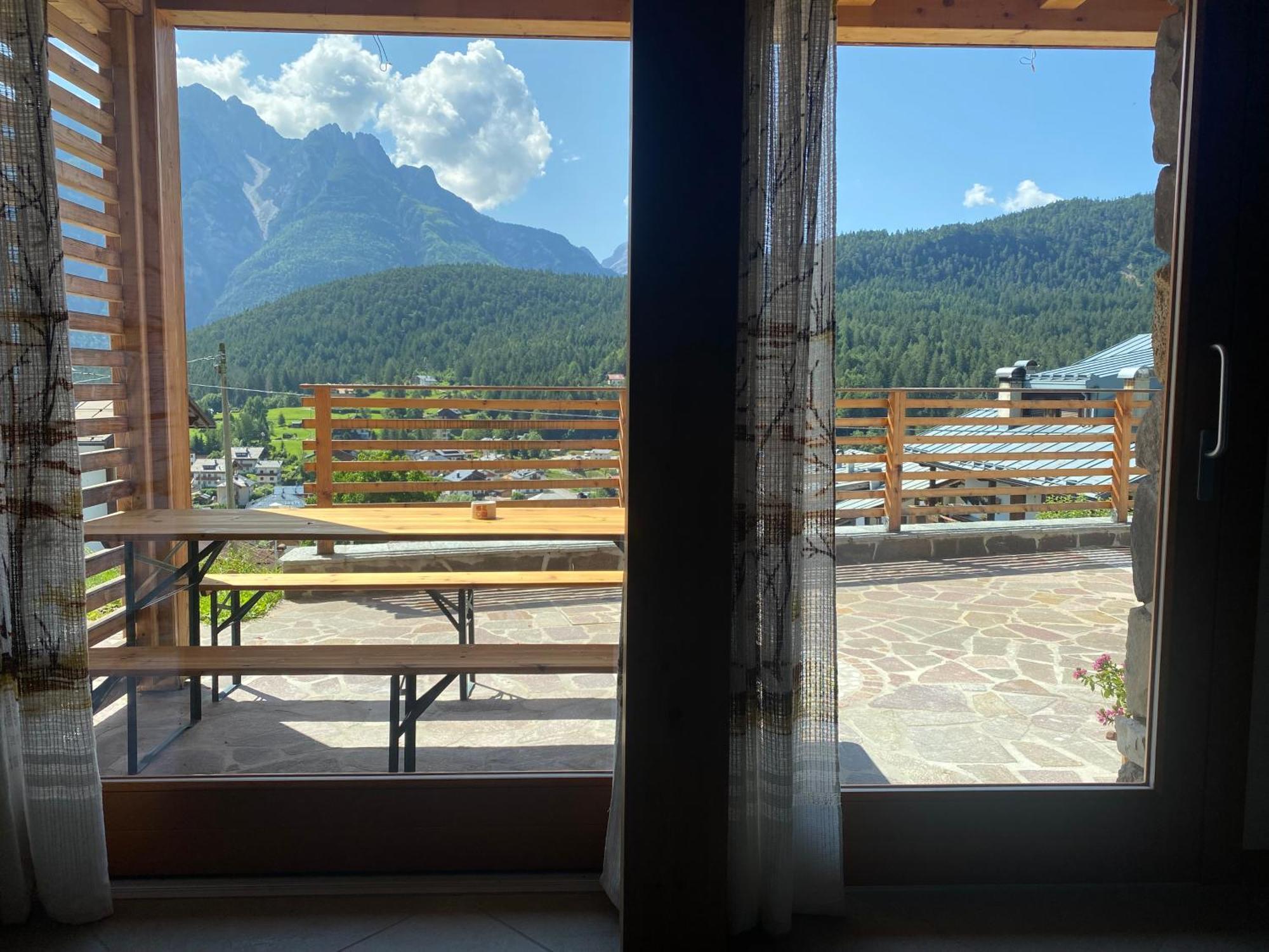 Reggia Al Sole Lejlighed Pieve di Cadore Eksteriør billede